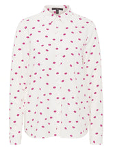 Load image into Gallery viewer, BLUSE | Bluse mit Kussmund-Print
